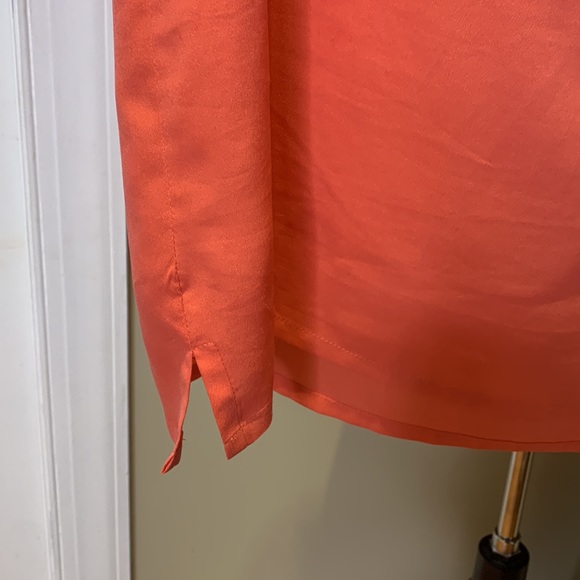 EUC Anne Klein Salmon Minimalist Suit Top, 14 - Picture 4 of 6